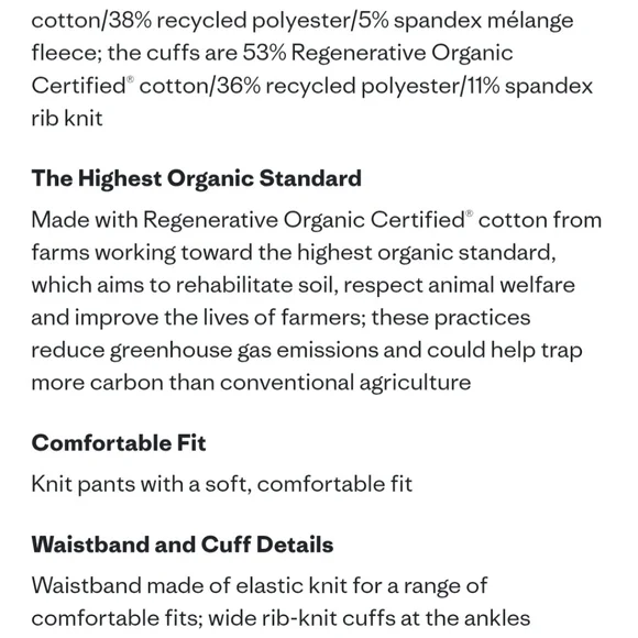 Patagonia Ahnya Heather Gray Lounge Set - Picture 10 of 11